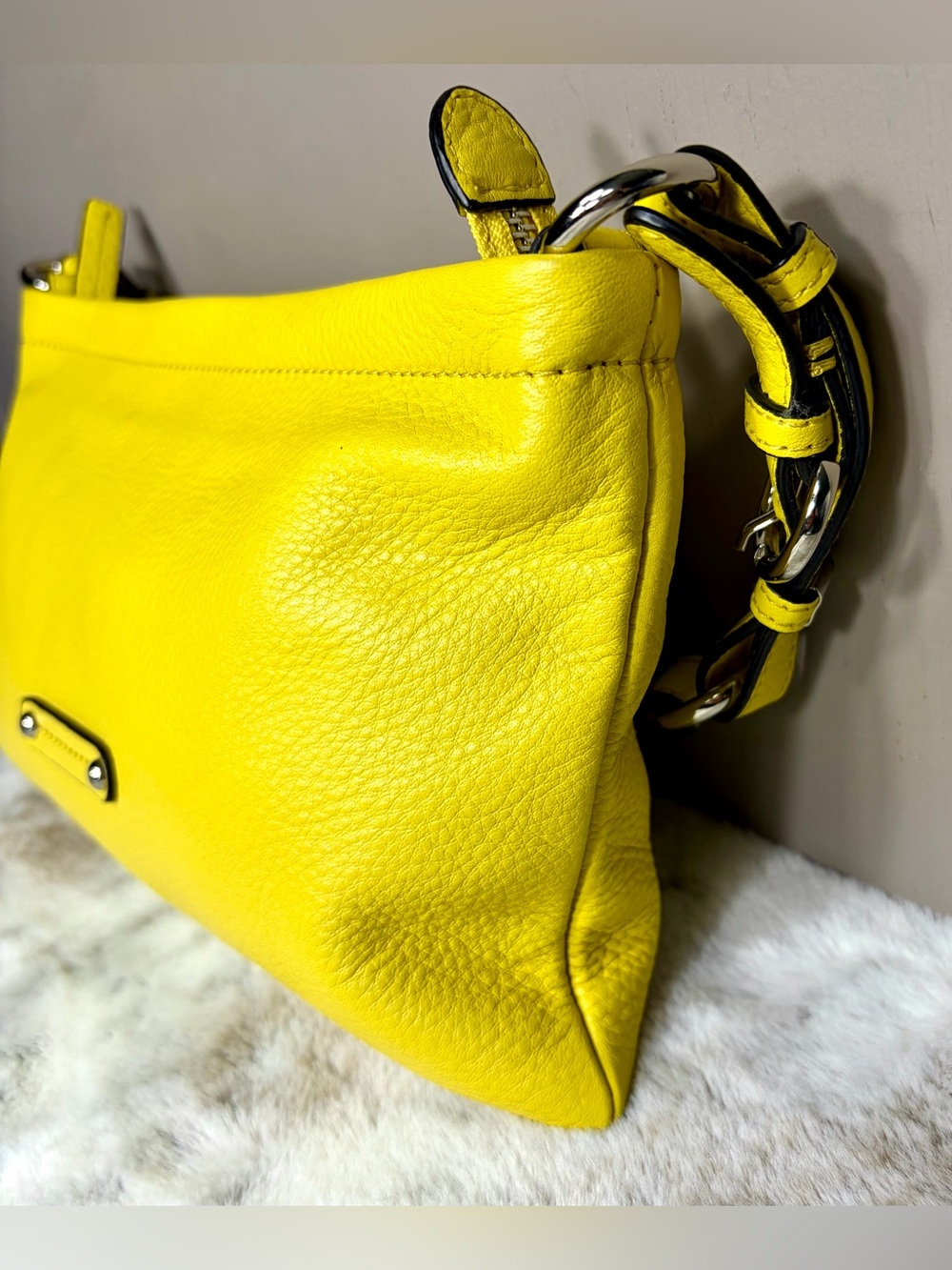 DANIER Leather Mini Bag w/Tassel - Picture 9 of 15